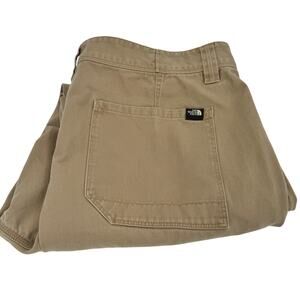 The North Face Pants Mens 38 Short (38x29 ACTUAL) Khaki Tan Chino + Pockets